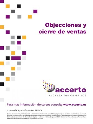 cover image of Objecciones y cierre de ventas